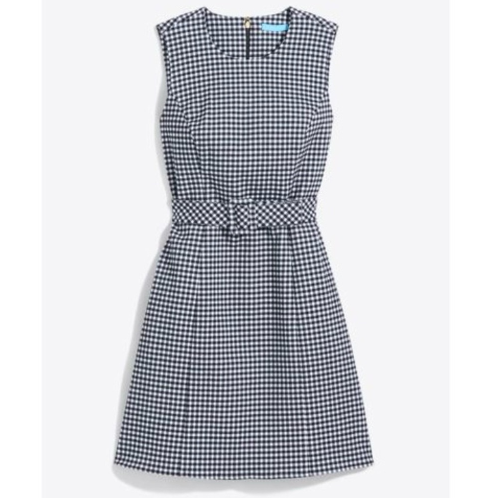 NWT Draper James Sadie Shift Dress Black Gingham